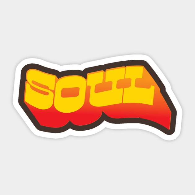 Soul Sticker by LondonLee